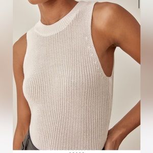 Reformation lilac top